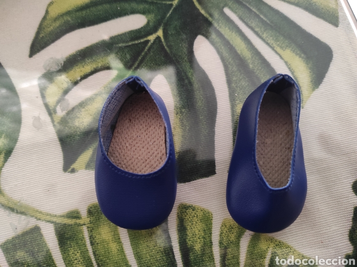 Mu&ntilde;ecas Nancy y Lucas: Zapatos azules para mu&ntilde;ecas como Nancy - Foto 1