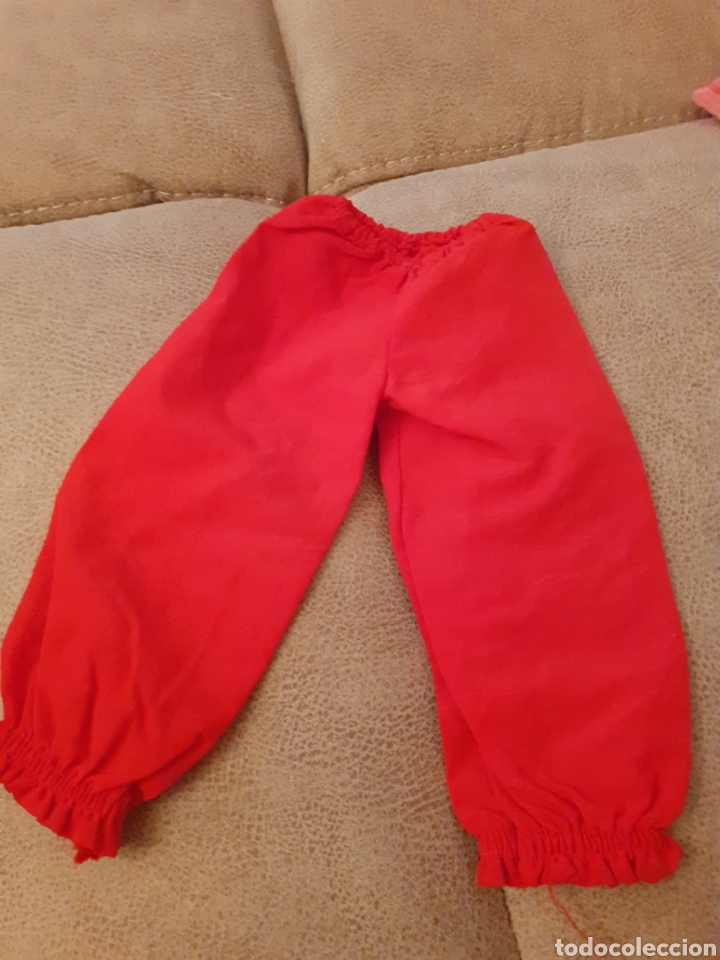 Mu&ntilde;ecas Nancy y Lucas: Pantal&oacute;n de tactel de Nancy. - Foto 1