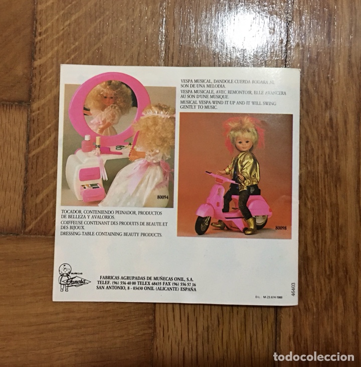 Mu&ntilde;ecas Nancy y Lucas: Cat&aacute;logo Nancy 1988 - Foto 3