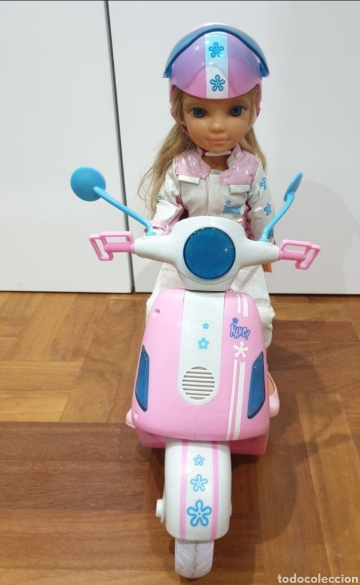 Mu&ntilde;ecas Nancy y Lucas: Nancy new en su moto - Foto 4