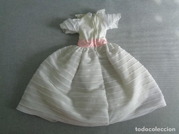 Mu&ntilde;ecas Nancy y Lucas: NANCY - ANTIGUO CONJUNTO / VESTIDO DE COMUNION ORIGINAL - Foto 3