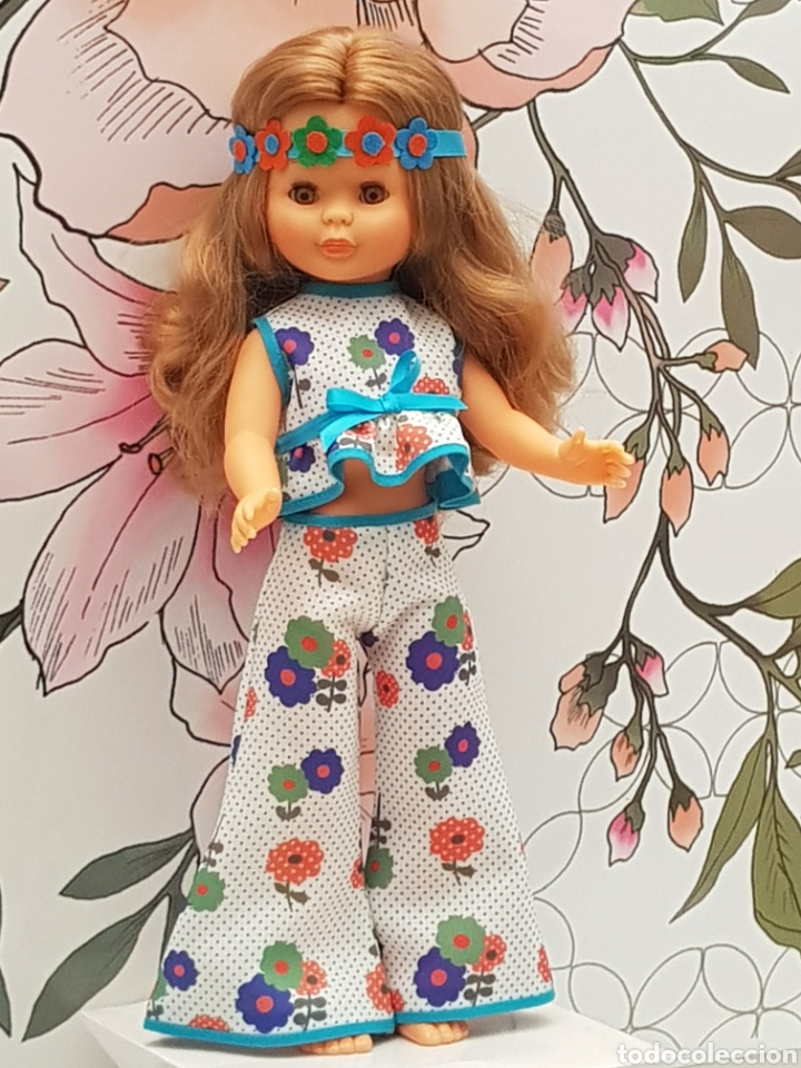 Mu&ntilde;ecas Nancy y Lucas: Conjunto En el Jard&iacute;n confeccionado - Foto 2