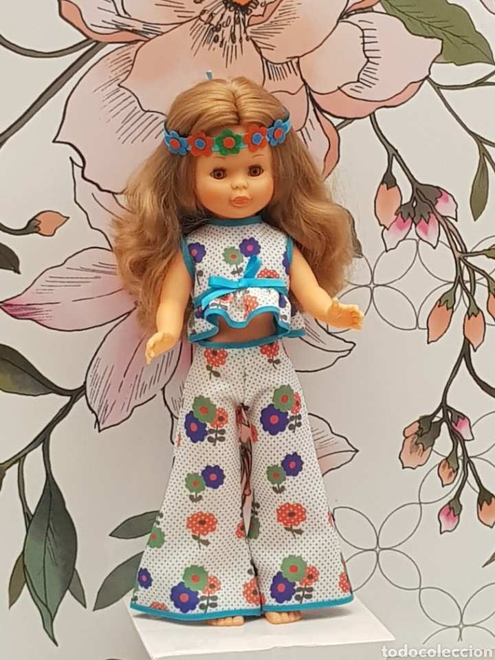 Mu&ntilde;ecas Nancy y Lucas: Conjunto En el Jard&iacute;n confeccionado - Foto 3
