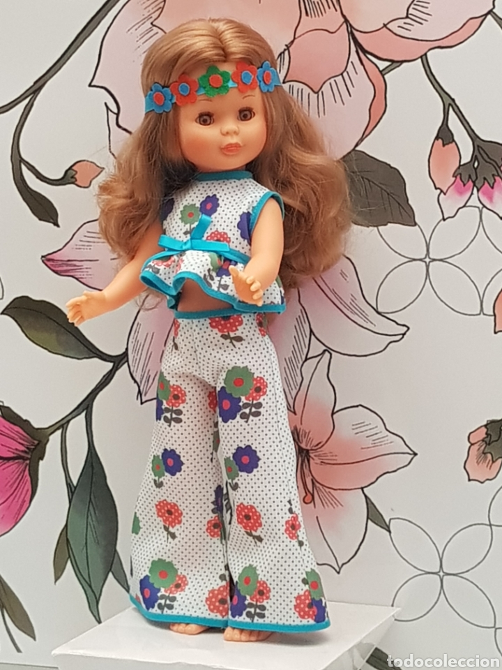 Mu&ntilde;ecas Nancy y Lucas: Conjunto En el Jard&iacute;n confeccionado - Foto 5