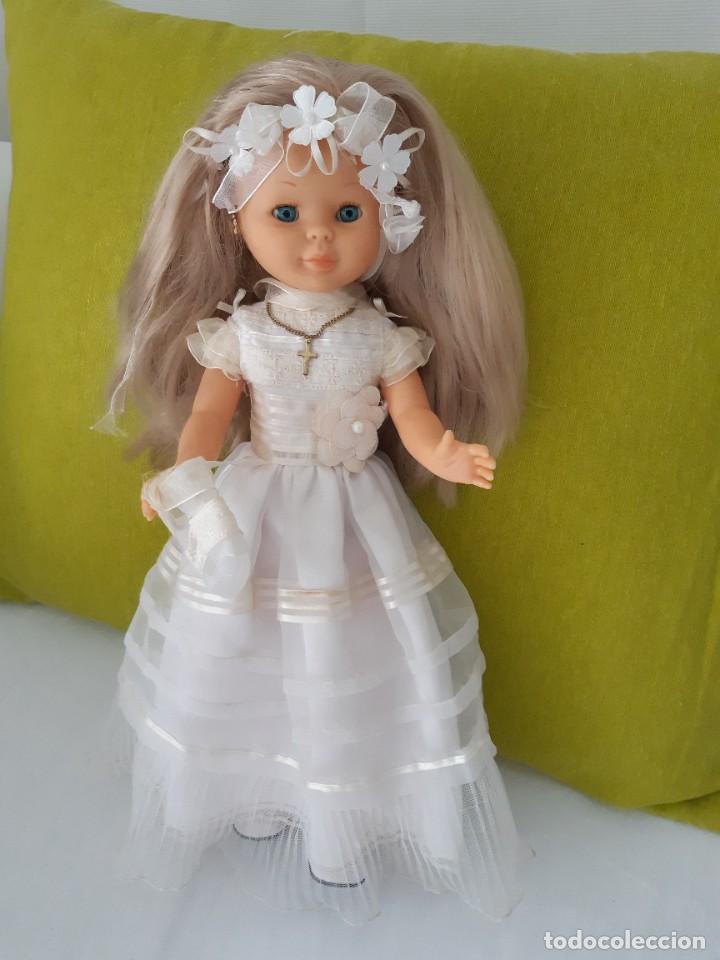 Mu&ntilde;ecas Nancy y Lucas: MU&Ntilde;ECA NANCY DE FAMOSA VESTIDA DE COMUNION A&Ntilde;O 2011 - Foto 6