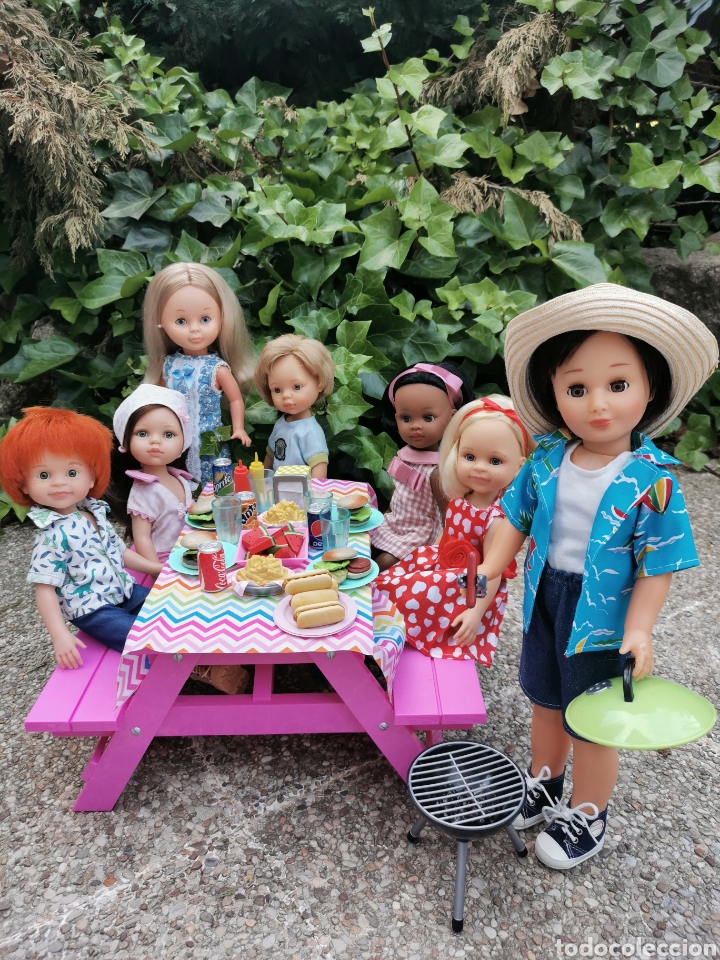Mu&ntilde;ecas Nancy y Lucas: Banco para mu&ntilde;eca nancy y similares - Foto 1