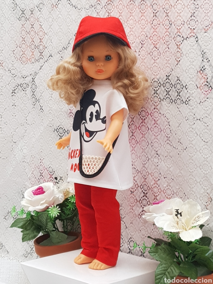 Mu&ntilde;ecas Nancy y Lucas: Conjunto Mickey confeccionado - Foto 2