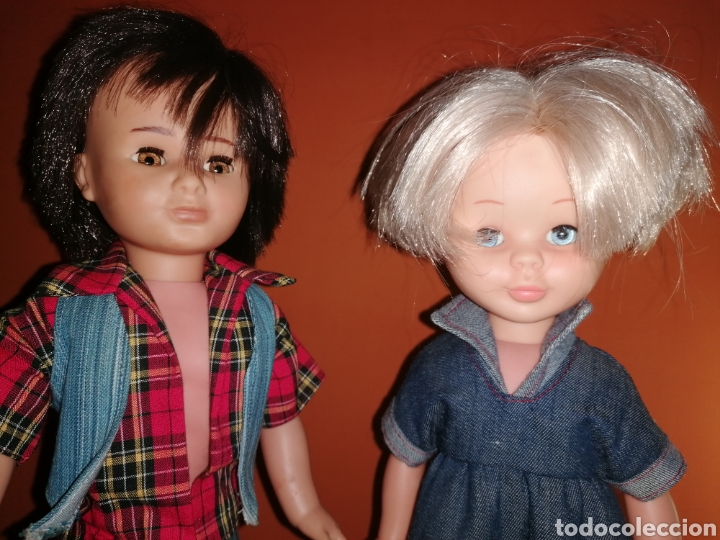 Muñecas Nancy y Lucas: Pareja antiguas muñecas NANCY y LUCAS articuladas de FAMOSA - Foto 4 - 300317453