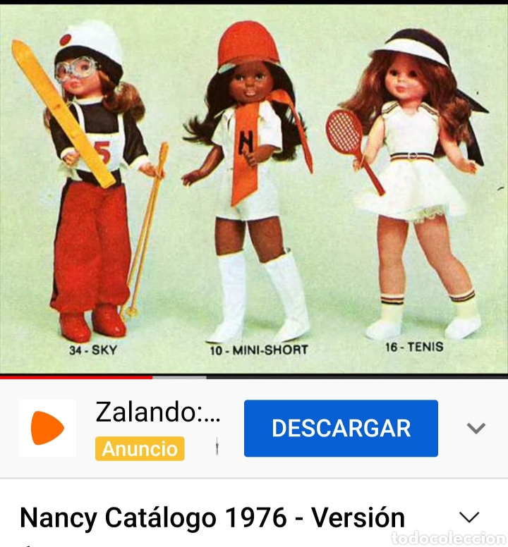 Mu&ntilde;ecas Nancy y Lucas: Nancy tenis 76 original - Foto 4
