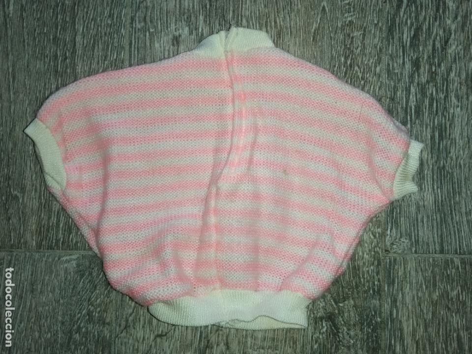 Mu&ntilde;ecas Nancy y Lucas: Jersey camisa de mu&ntilde;eca Nancy invierno rosa - Foto 2