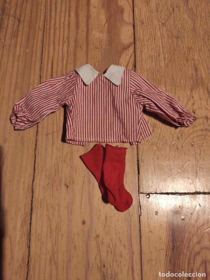 Mu&ntilde;ecas Nancy y Lucas: NANCY CAMISA Y CALCETINES COLEGIALA - Foto 1