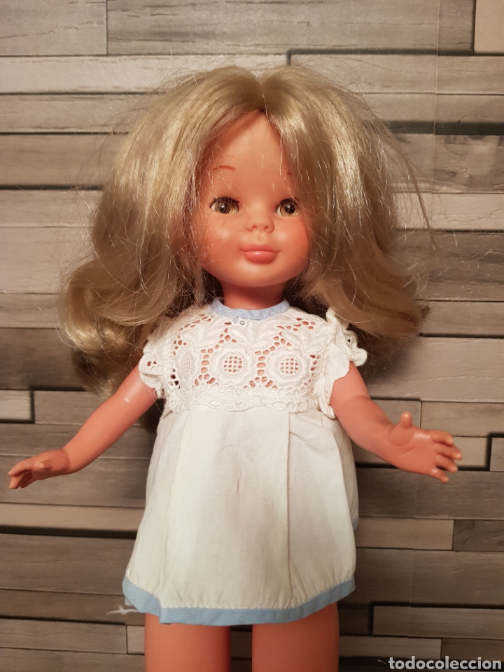 Mu&ntilde;ecas Nancy y Lucas: Blusa algod&oacute;n con puntilla , nancy - Foto 2