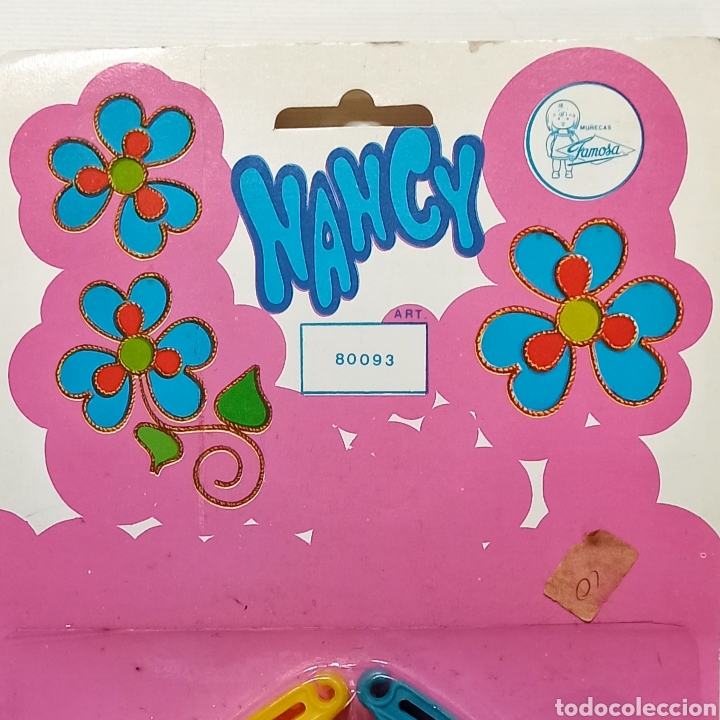 Mu&ntilde;ecas Nancy y Lucas: Blister perchas NANCY de Famosa - Foto 3