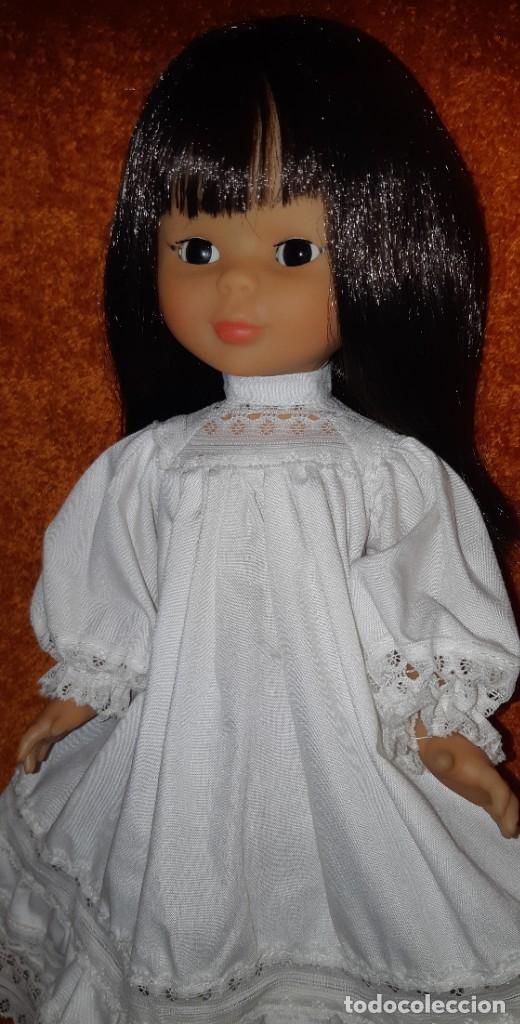 Mu&ntilde;ecas Nancy y Lucas: RARA MU&Ntilde;ECA NANCY ORIENTAL CARA BLANDITA FUNCIONANDO - Foto 2