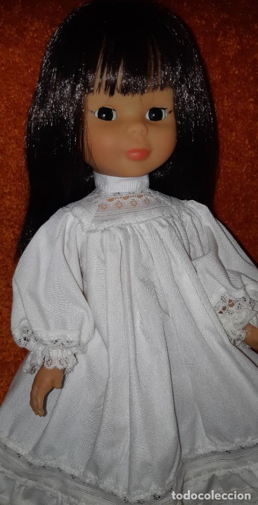 Mu&ntilde;ecas Nancy y Lucas: RARA MU&Ntilde;ECA NANCY ORIENTAL CARA BLANDITA FUNCIONANDO - Foto 1