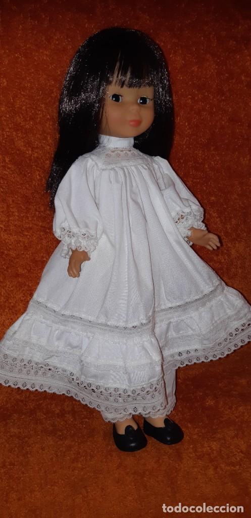 Mu&ntilde;ecas Nancy y Lucas: RARA MU&Ntilde;ECA NANCY ORIENTAL CARA BLANDITA FUNCIONANDO - Foto 4