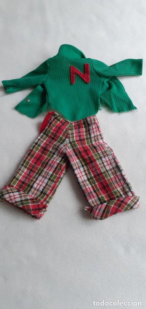 Mu&ntilde;ecas Nancy y Lucas: NANCY CAMISETA DEL CONJUNTO ESCOC&Eacute;S - Foto 1