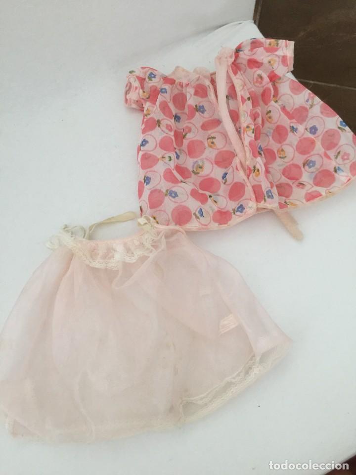 Mu&ntilde;ecas Nancy y Lucas: Conjunto de Nancy Buenas noches en rosa original - Foto 6