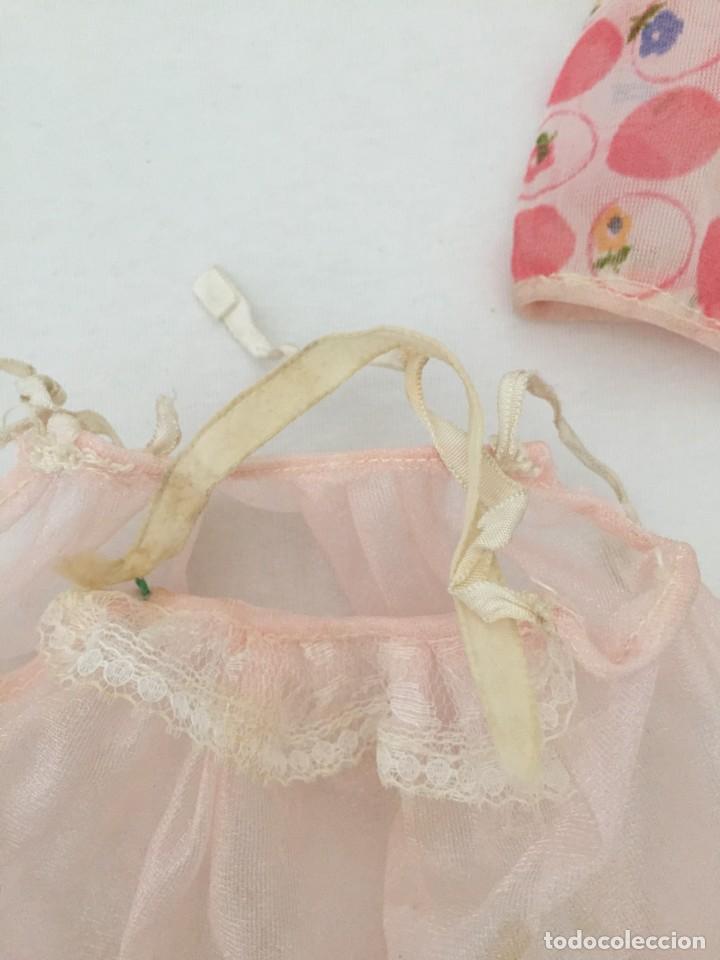 Mu&ntilde;ecas Nancy y Lucas: Conjunto de Nancy Buenas noches en rosa original - Foto 9