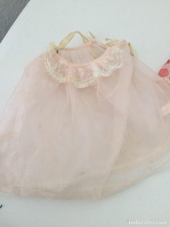 Mu&ntilde;ecas Nancy y Lucas: Conjunto de Nancy Buenas noches en rosa original - Foto 11
