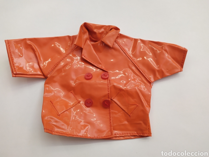 Mu&ntilde;ecas Nancy y Lucas: Impermeable naranja Nancy. Camisa impermeable. - Foto 3