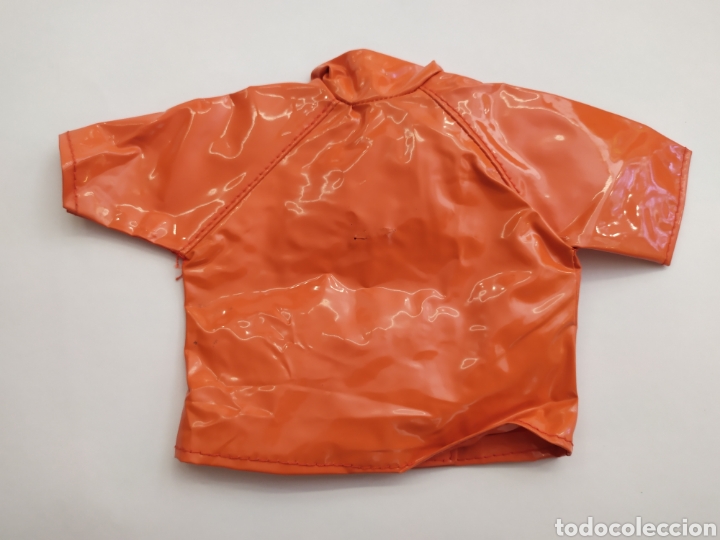 Mu&ntilde;ecas Nancy y Lucas: Impermeable naranja Nancy. Camisa impermeable. - Foto 4