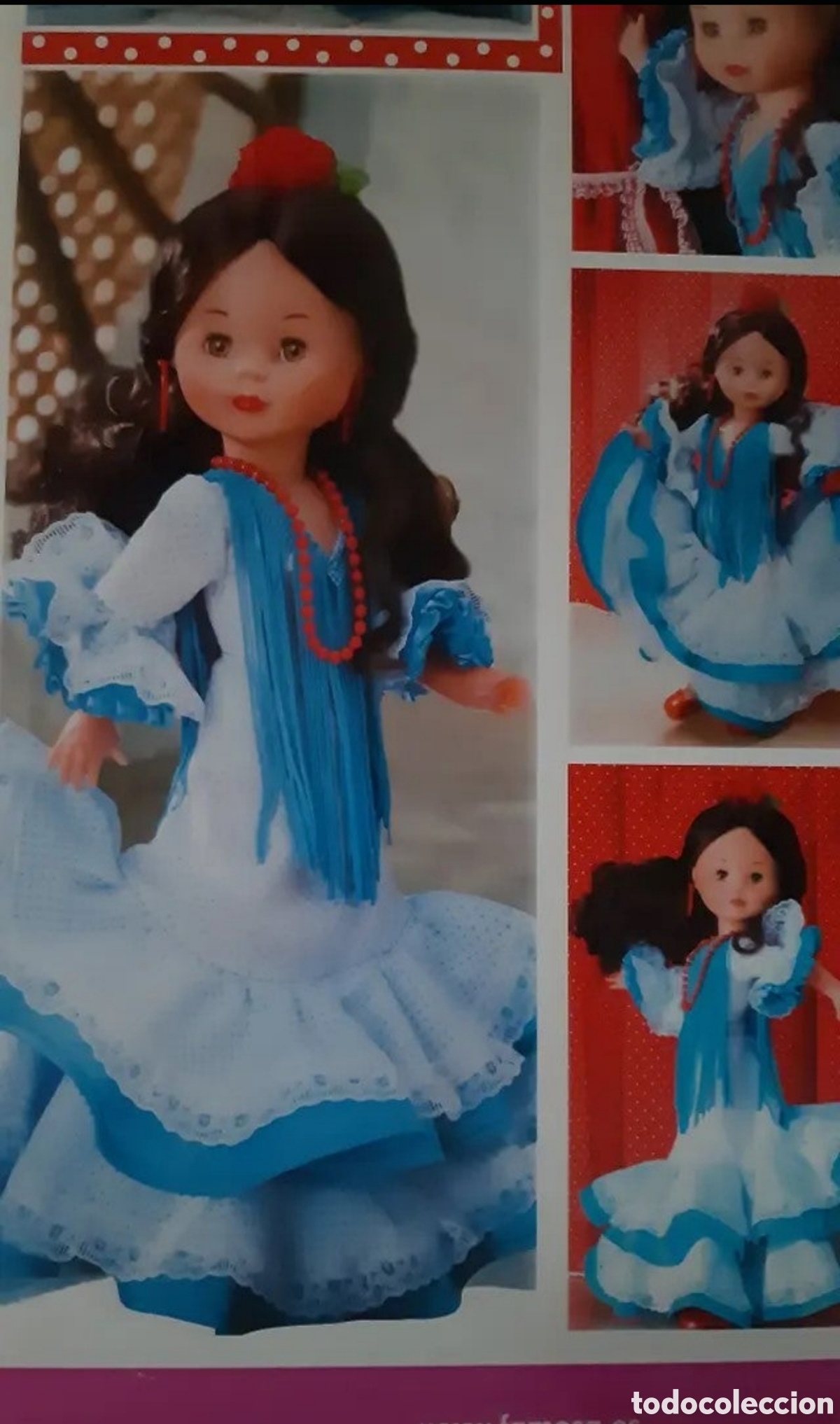 Mu&ntilde;ecas Nancy y Lucas: Nancy flamenca azul - Foto 3