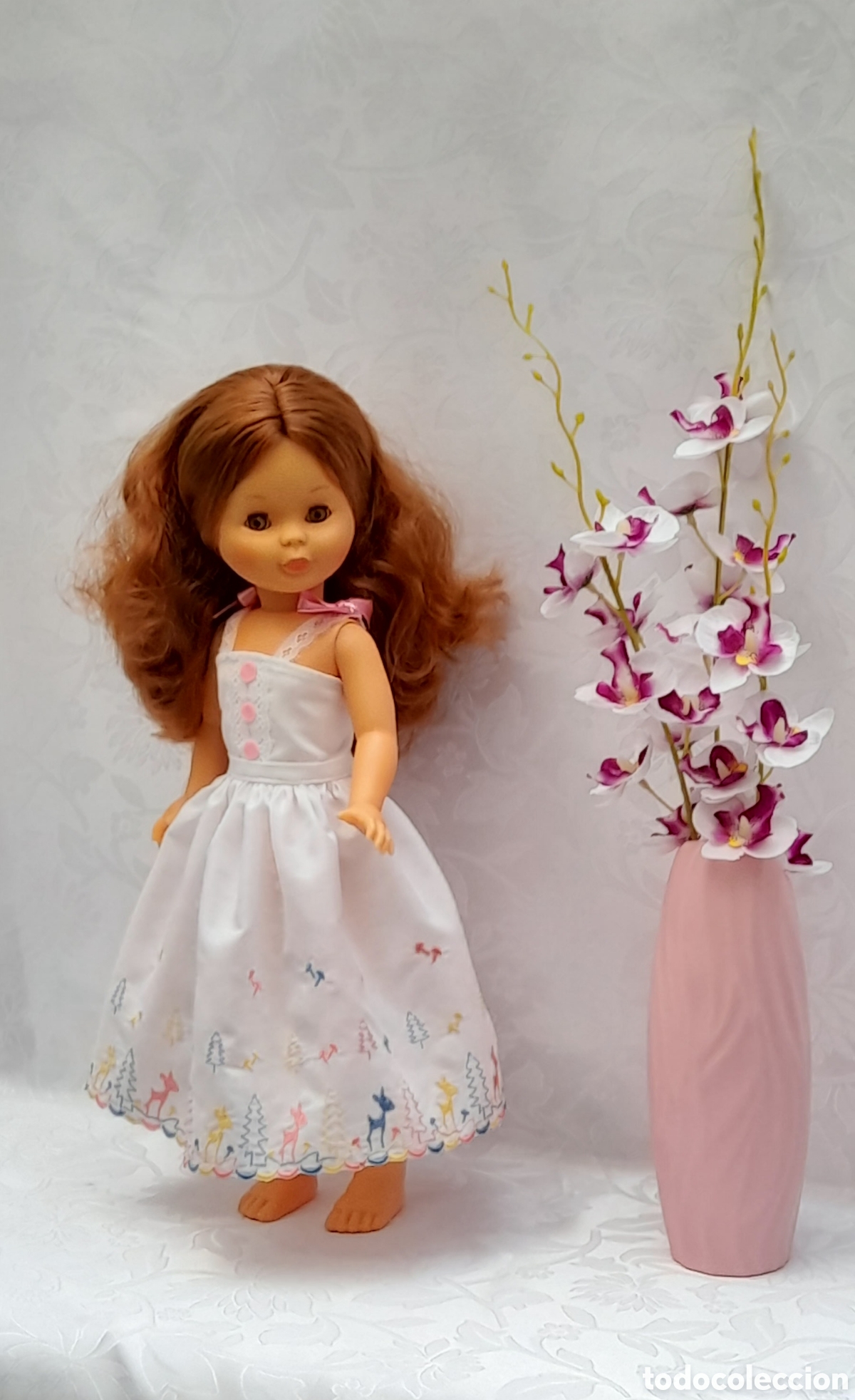Mu&ntilde;ecas Nancy y Lucas: vestido 80003A confeccionado - Foto 3