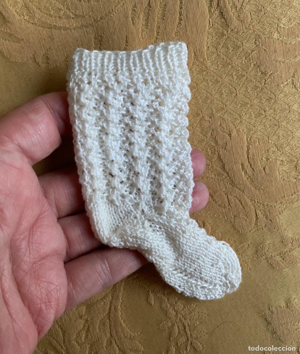 Mu&ntilde;ecas Nancy y Lucas: MU&Ntilde;ECA, ANTIGUOS CALCETINES DE PERL&Eacute; PARA MU&Ntilde;ECA - Foto 2