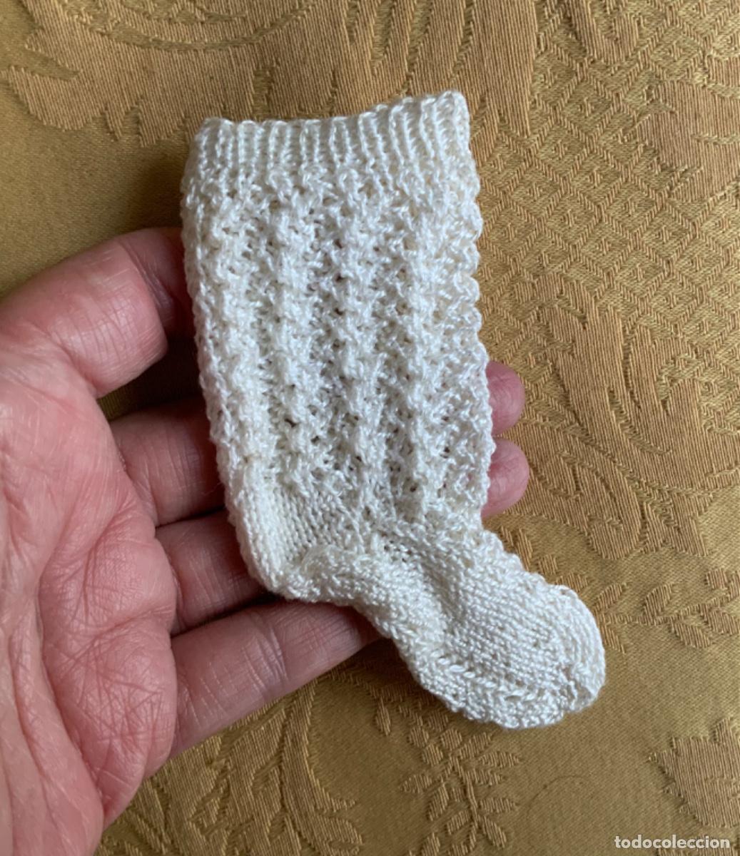 Mu&ntilde;ecas Nancy y Lucas: MU&Ntilde;ECA, ANTIGUOS CALCETINES DE PERL&Eacute; PARA MU&Ntilde;ECA - Foto 6