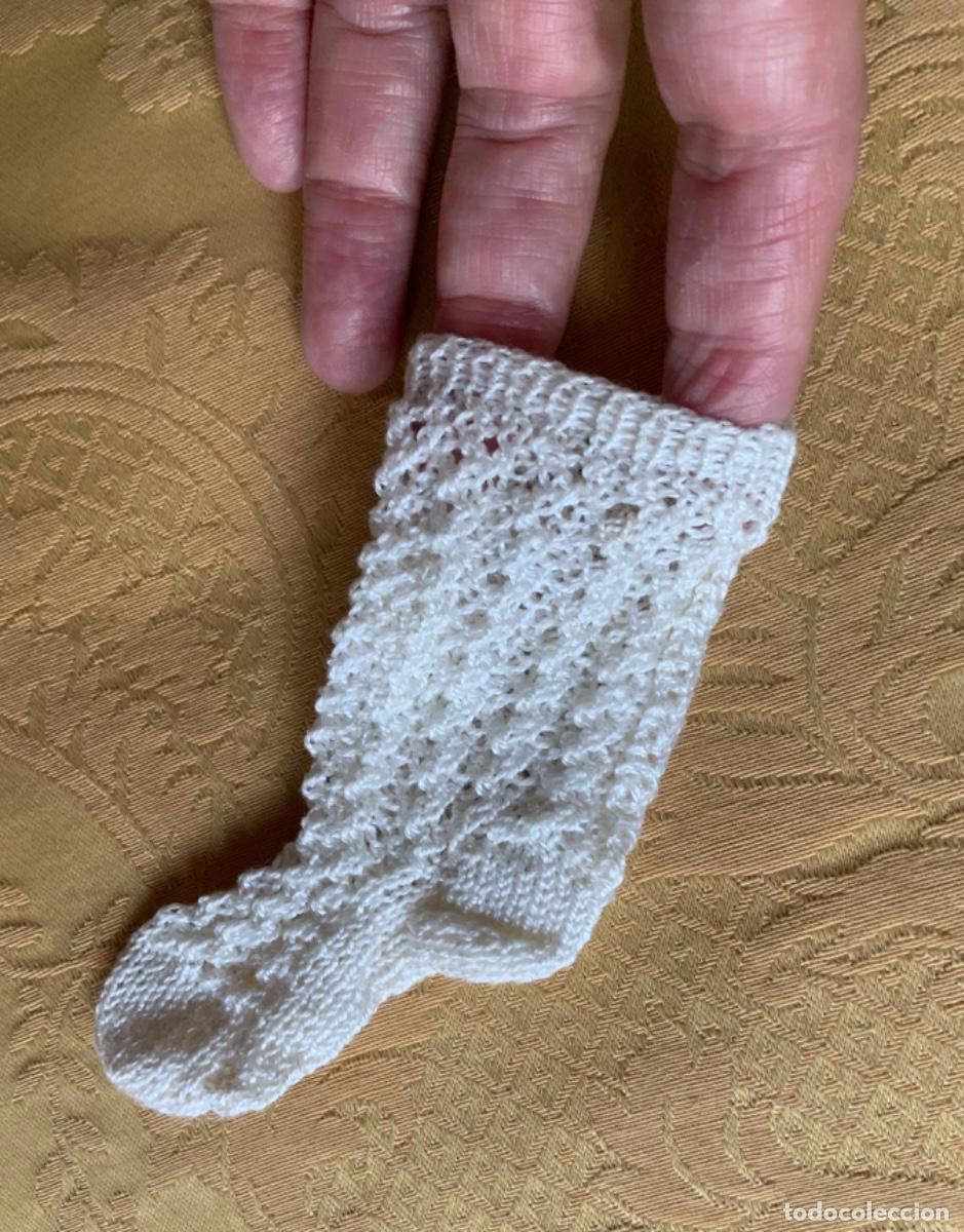 Mu&ntilde;ecas Nancy y Lucas: MU&Ntilde;ECA, ANTIGUOS CALCETINES DE PERL&Eacute; PARA MU&Ntilde;ECA - Foto 7