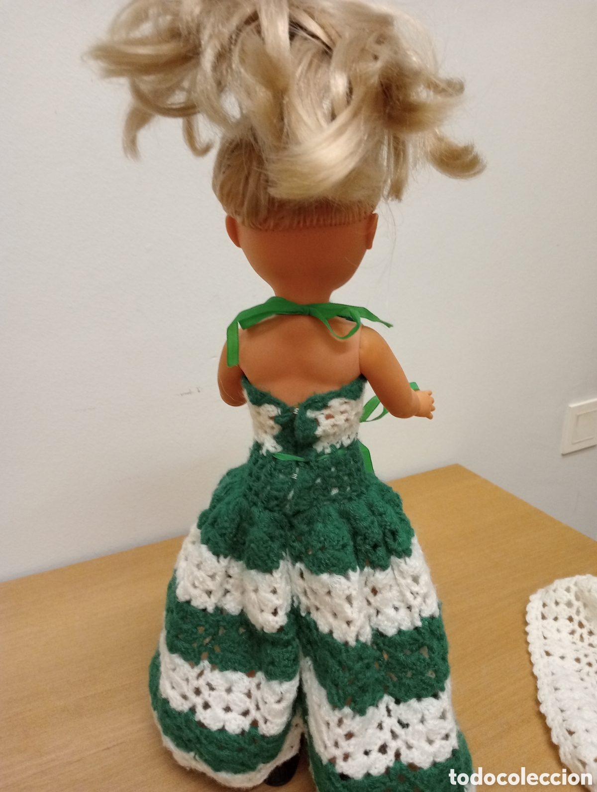 Mu&ntilde;ecas Nancy y Lucas: Vestido y chal para Nancy - Foto 4