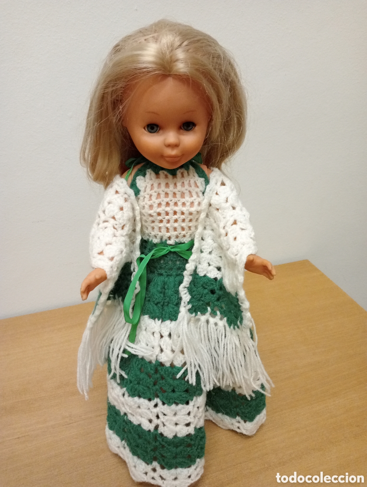 Mu&ntilde;ecas Nancy y Lucas: Vestido y chal para Nancy - Foto 1