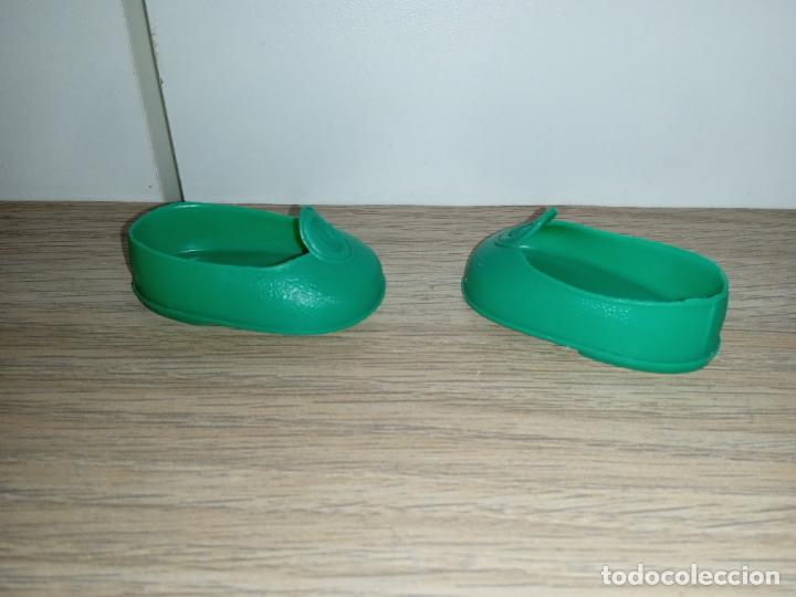 Mu&ntilde;ecas Nancy y Lucas: Zapatos de boton verde mu&ntilde;eca Nancy - Foto 5
