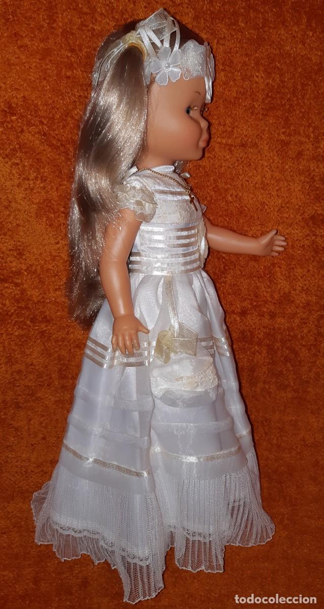 Mu&ntilde;ecas Nancy y Lucas: MU&Ntilde;ECA NANCY PRIMERA COMUNION RUBIA 2011 DE FAMOSA - Foto 4