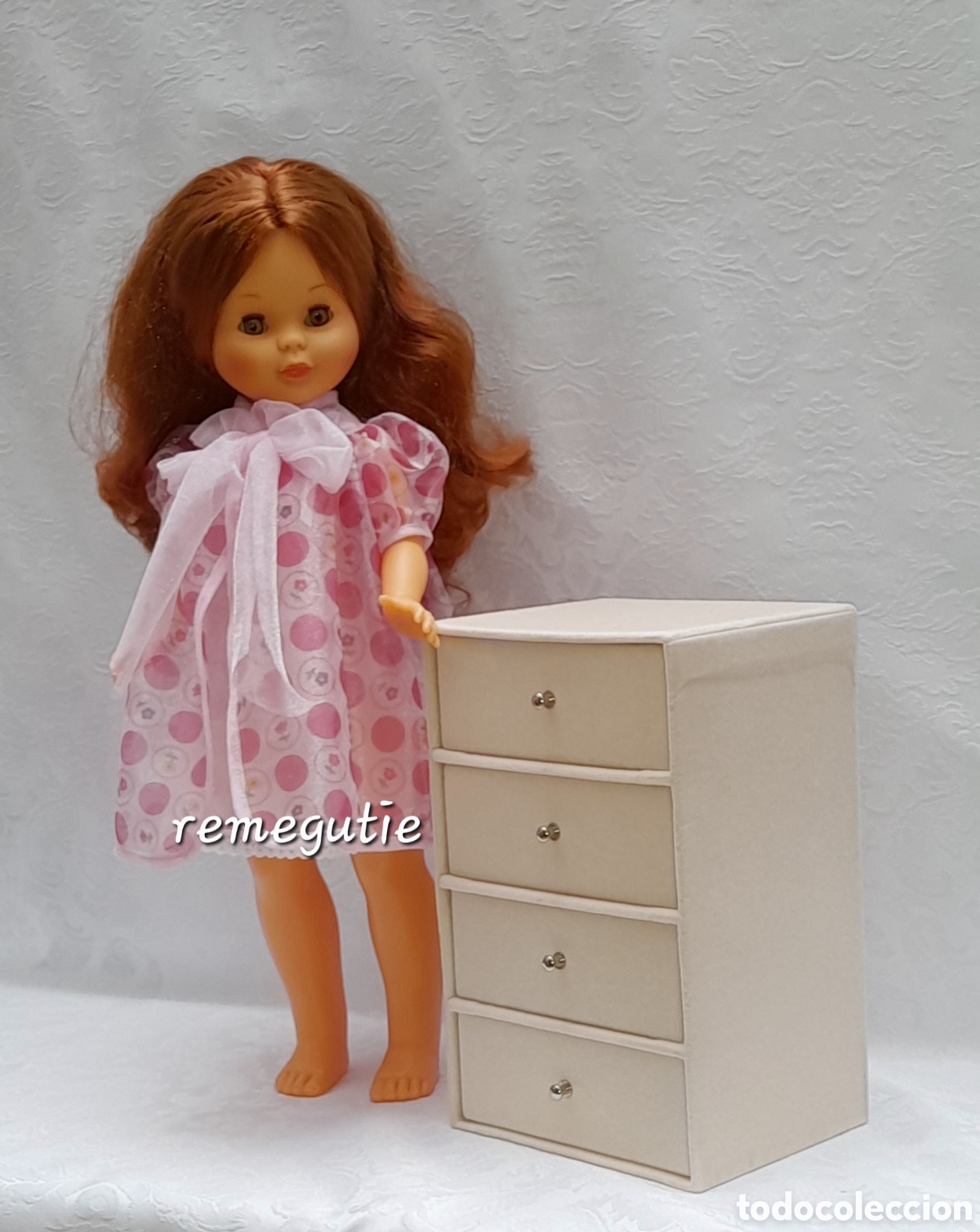 Mu&ntilde;ecas Nancy y Lucas: Conjunto buenas noches confeccionado - Foto 18