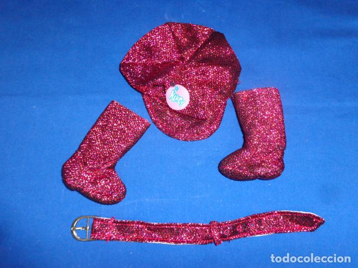 Mu&ntilde;ecas Nancy y Lucas: NANCY - GORRO,BOTAS Y CINTURON ORIGINALES NANCY NEW! - Foto 2