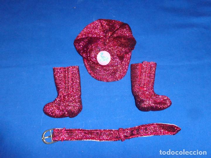 Mu&ntilde;ecas Nancy y Lucas: NANCY - GORRO,BOTAS Y CINTURON ORIGINALES NANCY NEW! - Foto 1