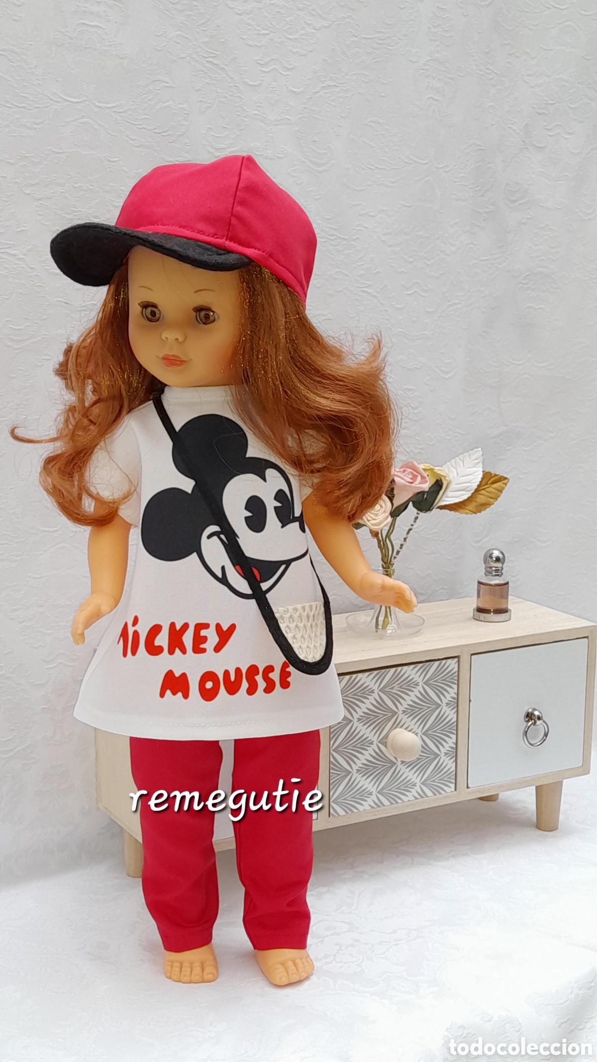 Mu&ntilde;ecas Nancy y Lucas: Conjunto Mickey confeccionado - Foto 5