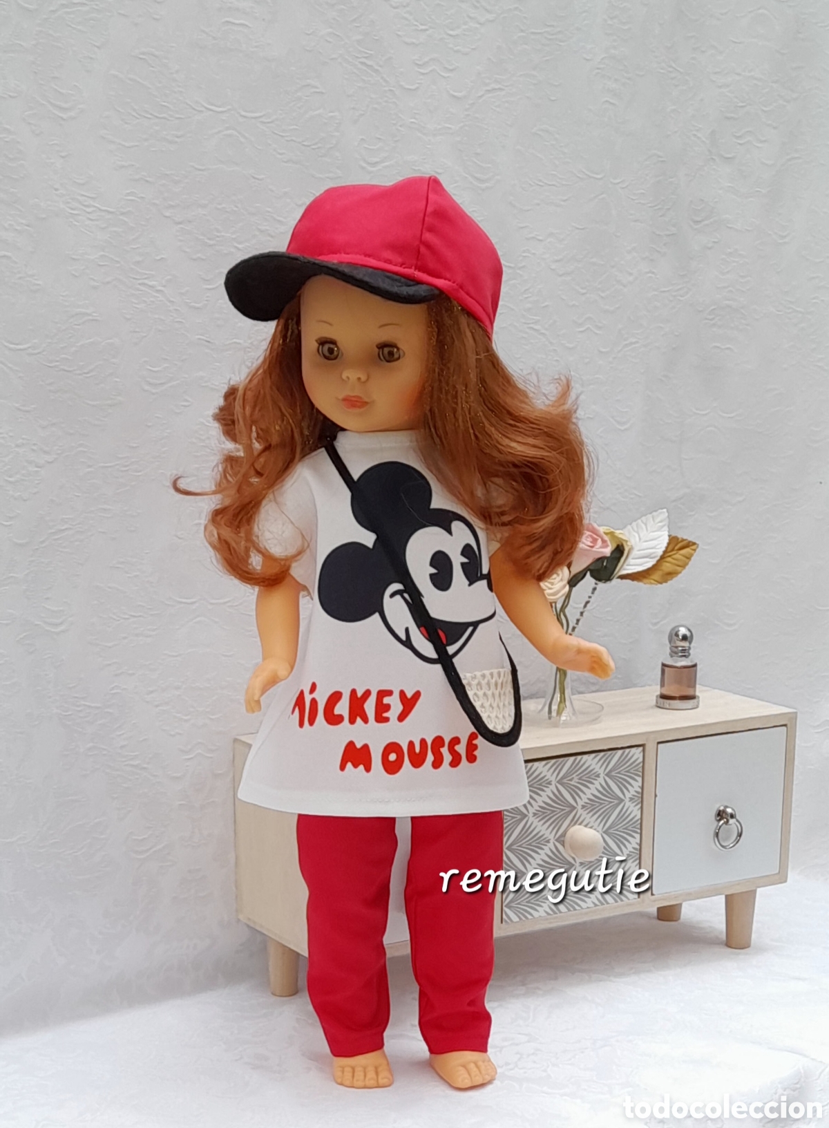 Mu&ntilde;ecas Nancy y Lucas: Conjunto Mickey confeccionado - Foto 6