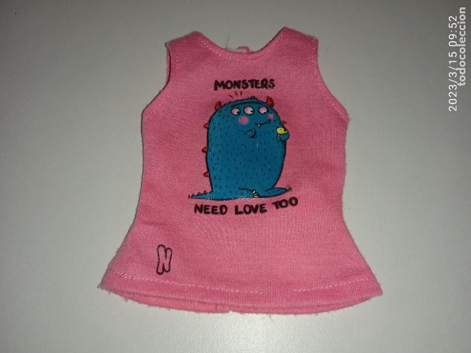 Mu&ntilde;ecas Nancy y Lucas: Camiseta de mu&ntilde;eca Nancy new Nancy moderna - Foto 1