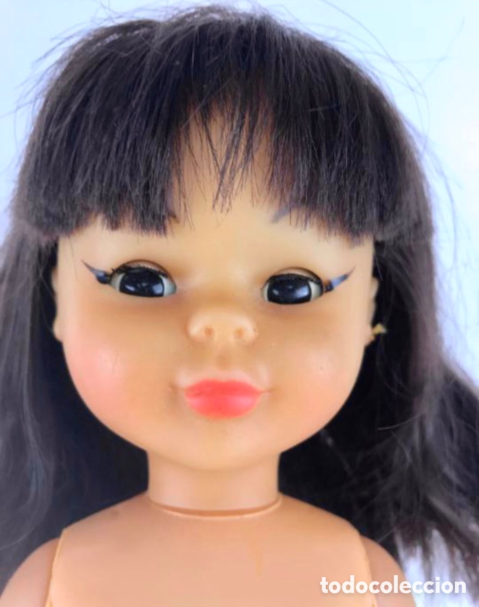 Mu&ntilde;ecas Nancy y Lucas: Mu&ntilde;eca Nancy Bailarina Oriental de Famosa, primer modelo; funcionando. - Foto 4