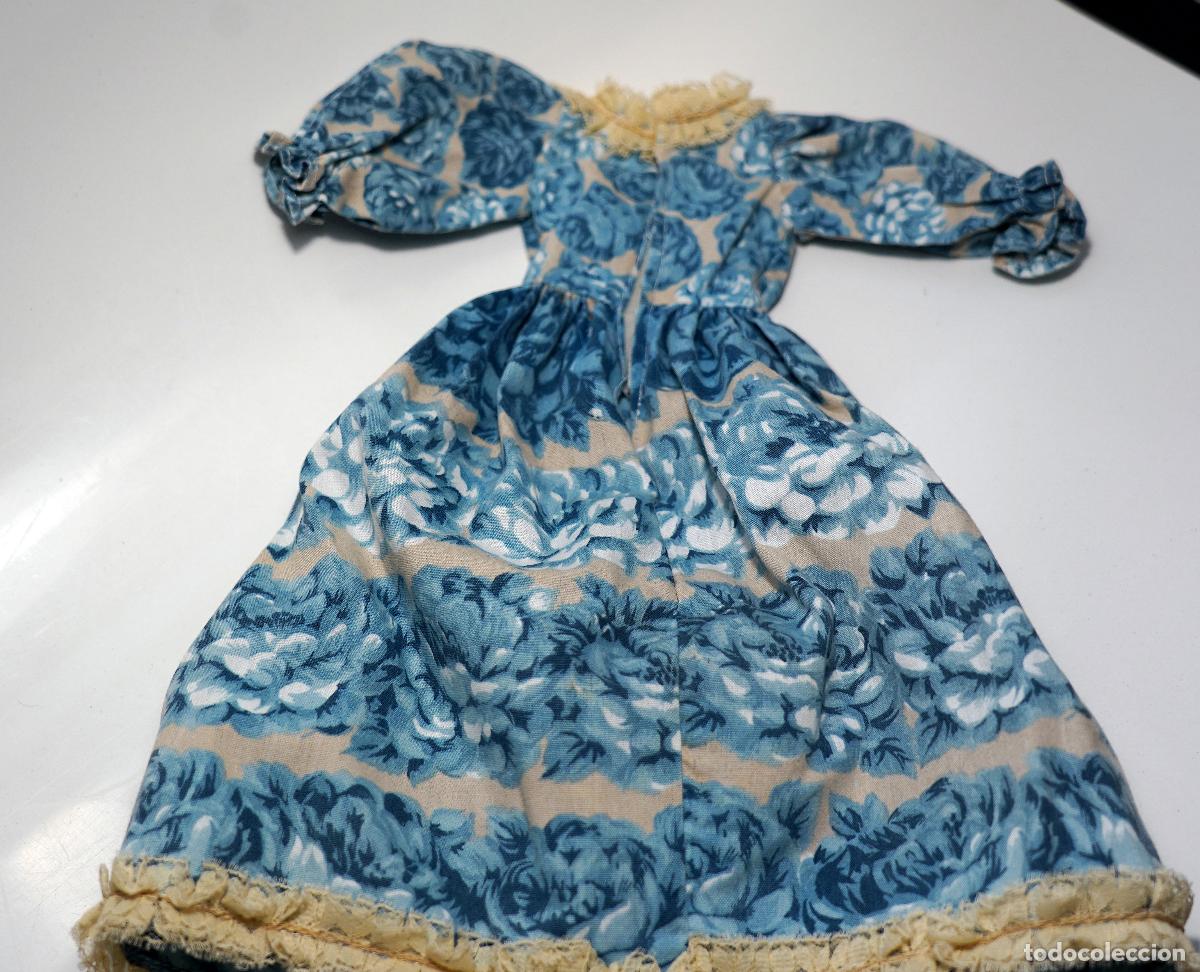 Mu&ntilde;ecas Nancy y Lucas: Vestido Nancy 70 nostalgia azul - Foto 2