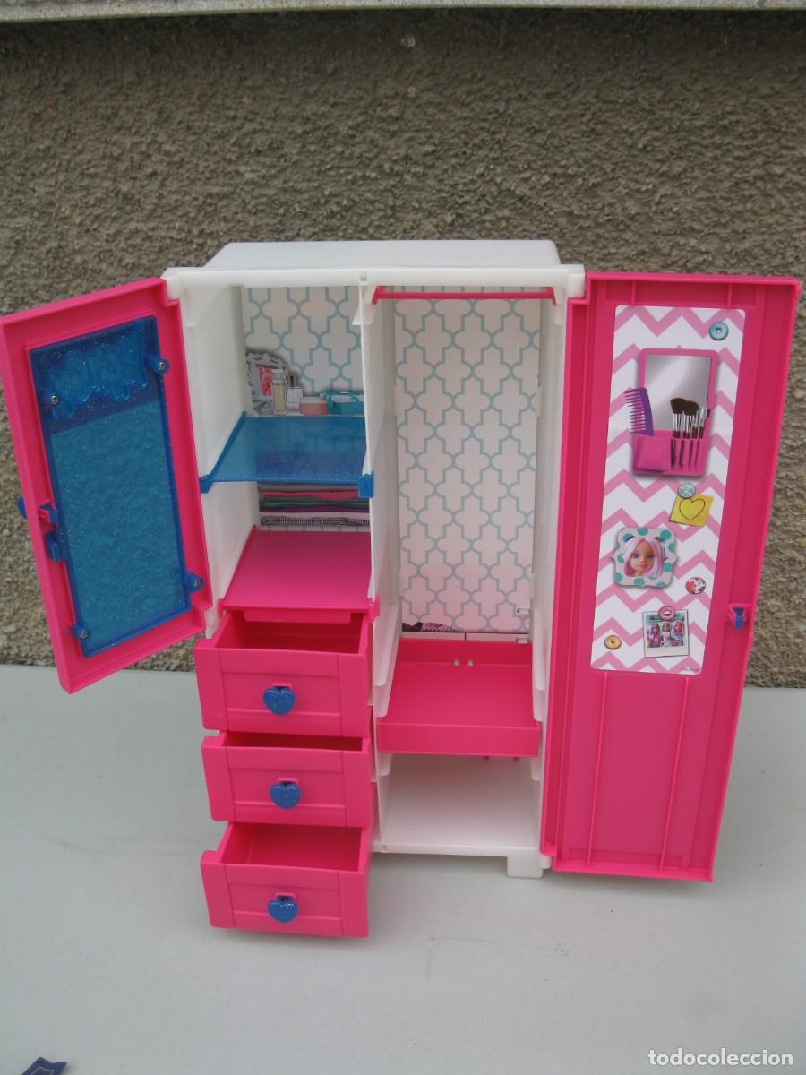 Mu&ntilde;ecas Nancy y Lucas: ARMARIO DE ENSUE&Ntilde;O DE NANCY + LOTE DE ROPA. - Foto 3