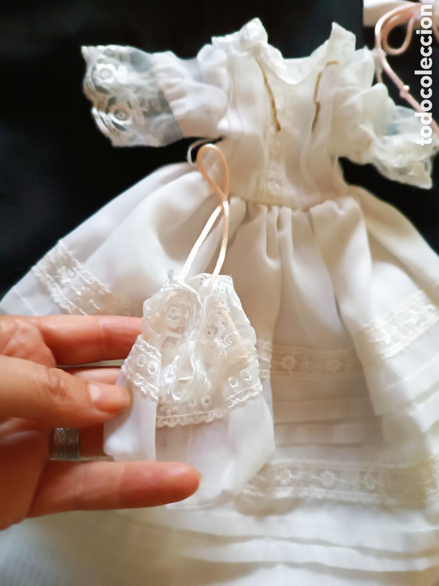 Mu&ntilde;ecas Nancy y Lucas: Vestido de Nancy comuni&oacute;n - Foto 2