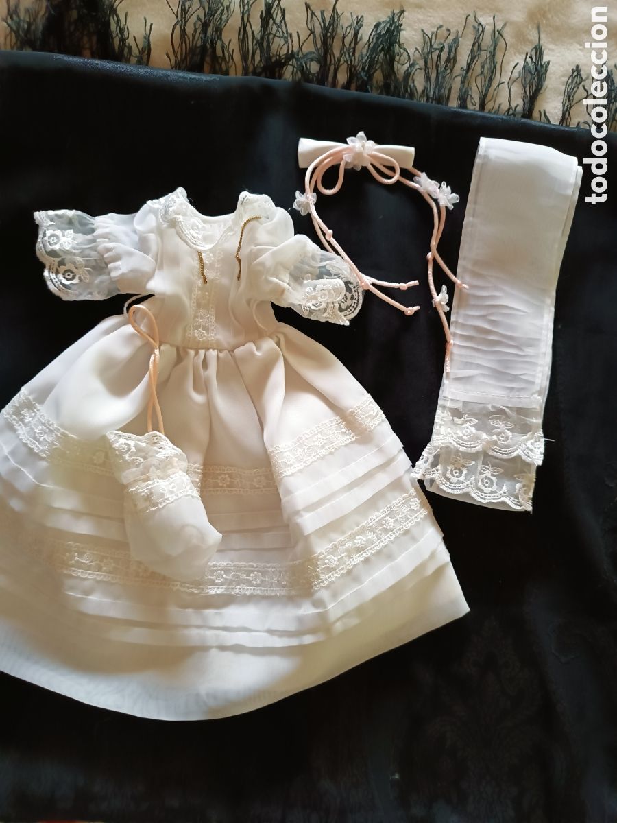 Mu&ntilde;ecas Nancy y Lucas: Vestido de Nancy comuni&oacute;n - Foto 1