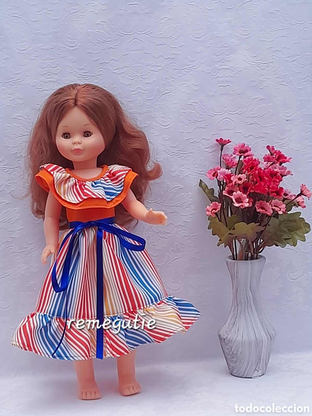 Mu&ntilde;ecas Nancy y Lucas: vestido confeccionado - Foto 3