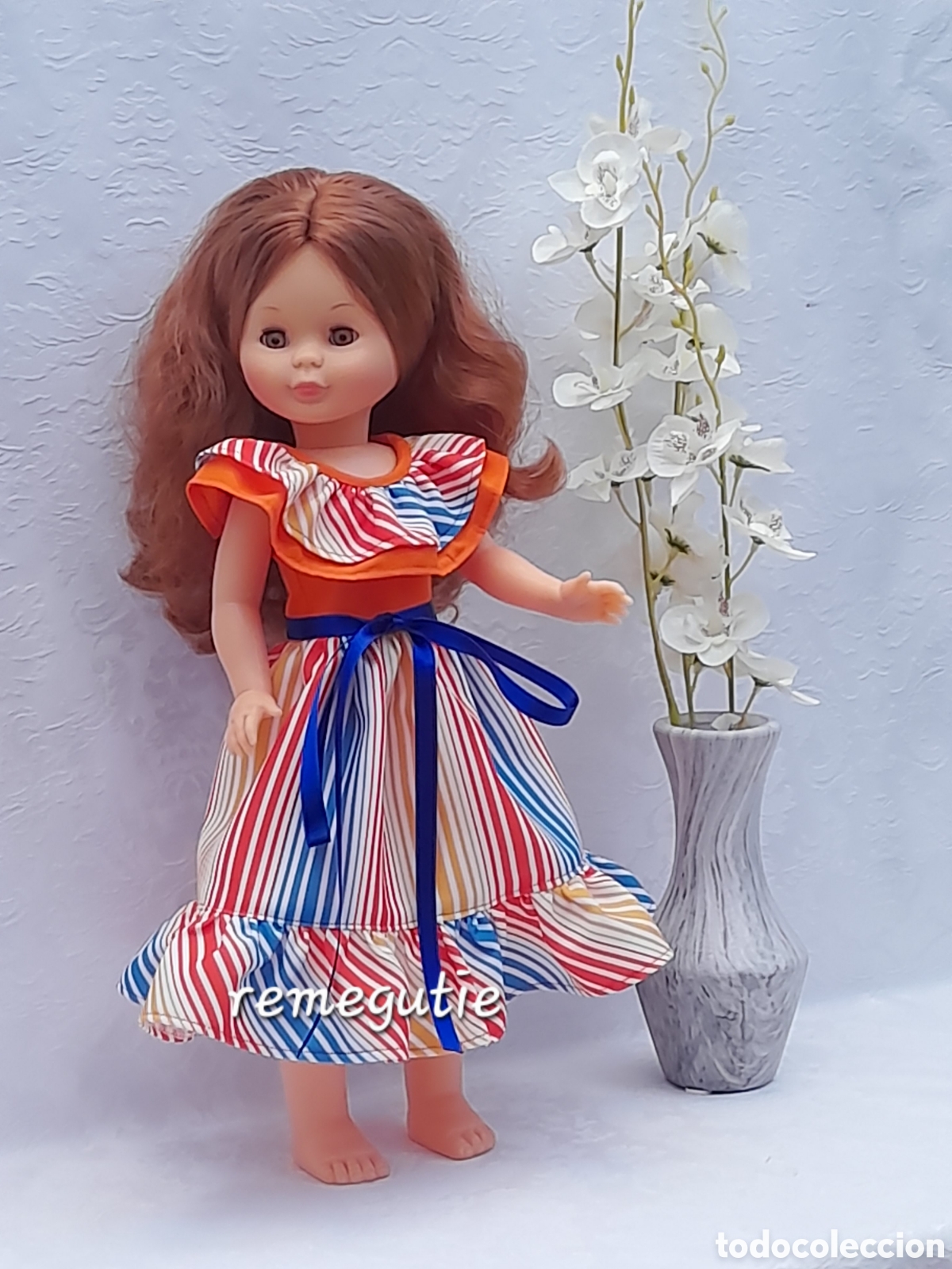 Mu&ntilde;ecas Nancy y Lucas: vestido confeccionado - Foto 4