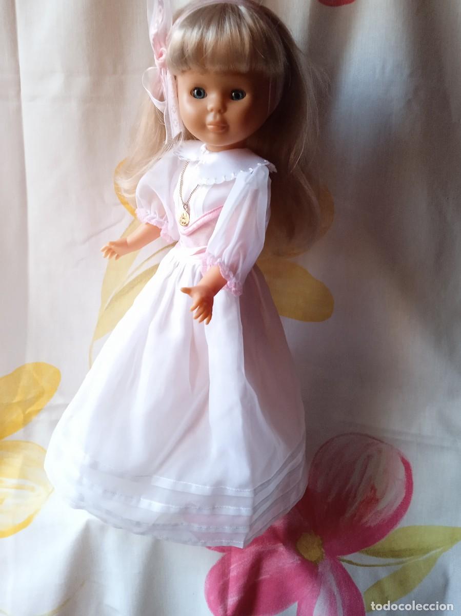 Mu&ntilde;ecas Nancy y Lucas: VESTIDO COMUNION NANCY - Foto 3