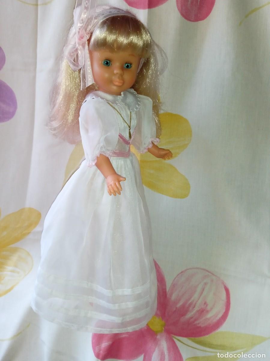 Mu&ntilde;ecas Nancy y Lucas: VESTIDO COMUNION NANCY - Foto 4